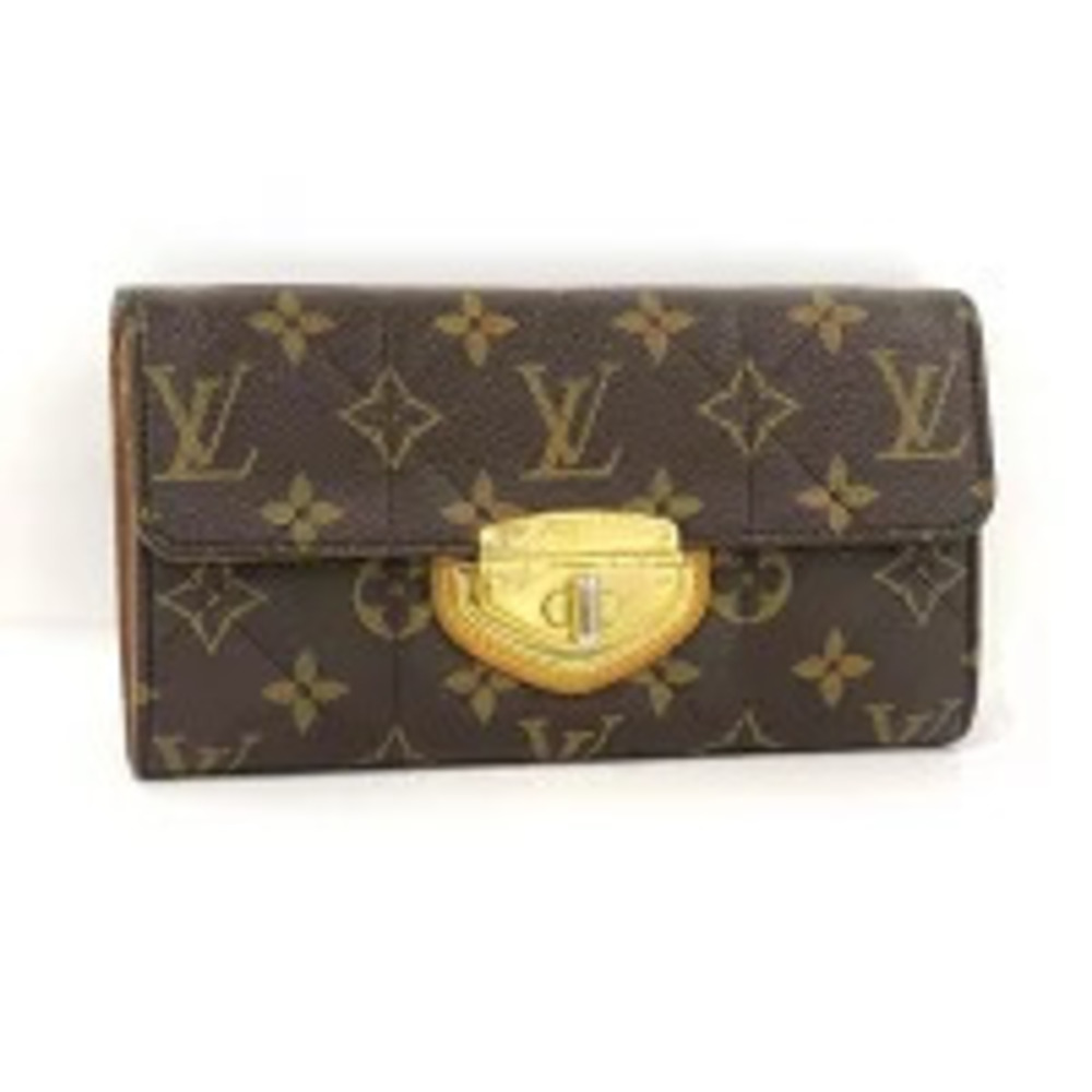 LOUIS VUITTON Portefeuille Sarah Bi fold Long Wallet Monogram Etoile